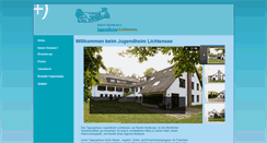 Desktop Screenshot of jugendheim-lichtensee.de